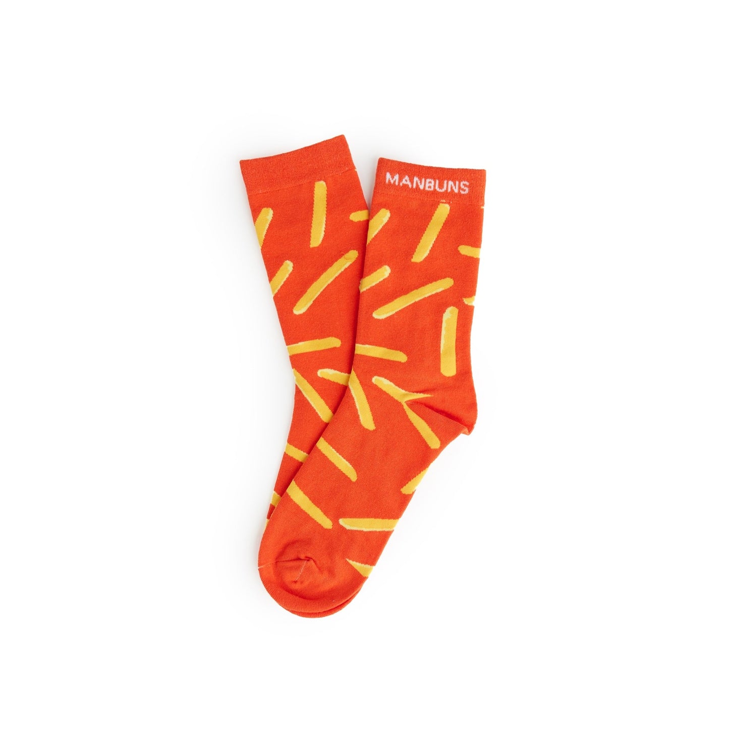 French Fries Unisex Crew Socks - MANBUNS Underwear & Socks Free Shipping