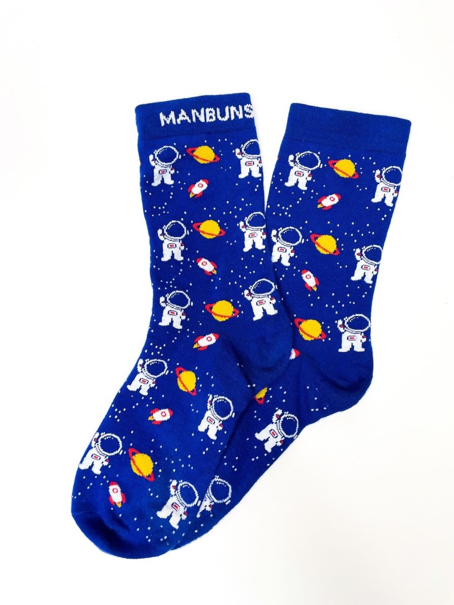 Fun Unisex Novelty Crew Stocking Stuffer Socks Bundle | 6 Pack - MANBUNS Underwear & Socks Free Shipping