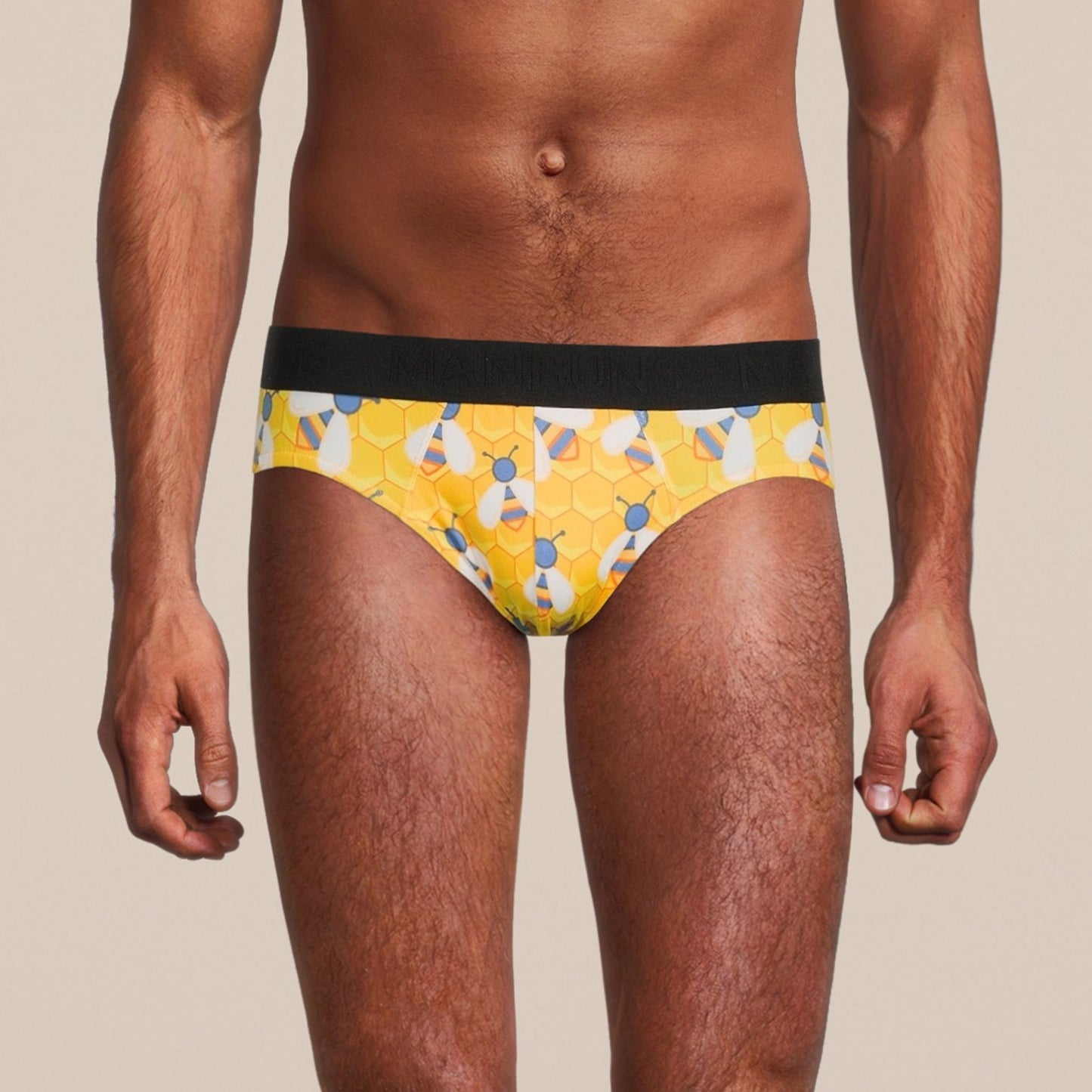Men's Bee Brief Underwear - MANBUNS Underwear & Socks Free Shipping