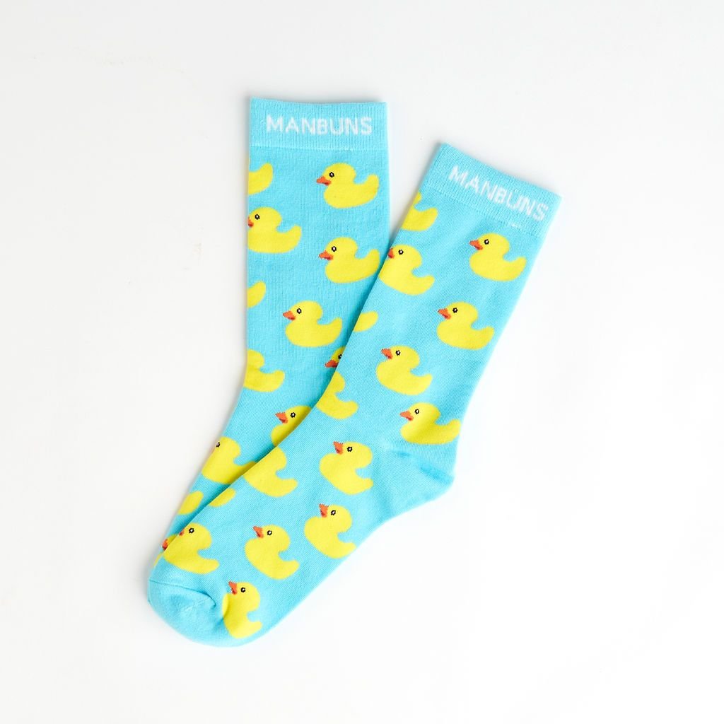 Rubber Duck Unisex Crew Socks - MANBUNS Underwear & Socks Free Shipping