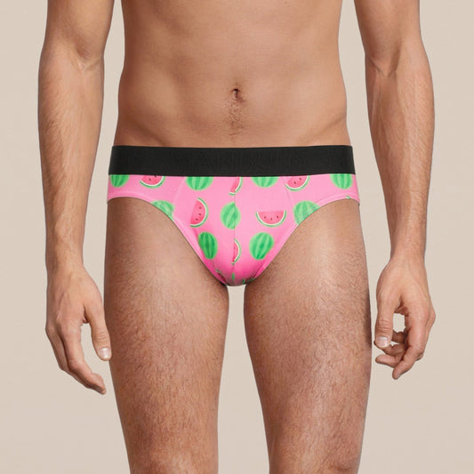 Men's Watermelon Brief Underwear - MANBUNS Underwear & Socks Free Shipping