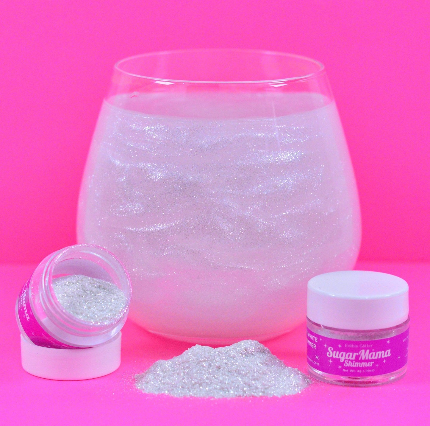Ice Queen White Shimmer