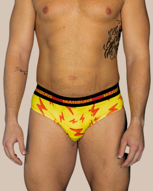 Men's Lightning Bolt Brief Underwear