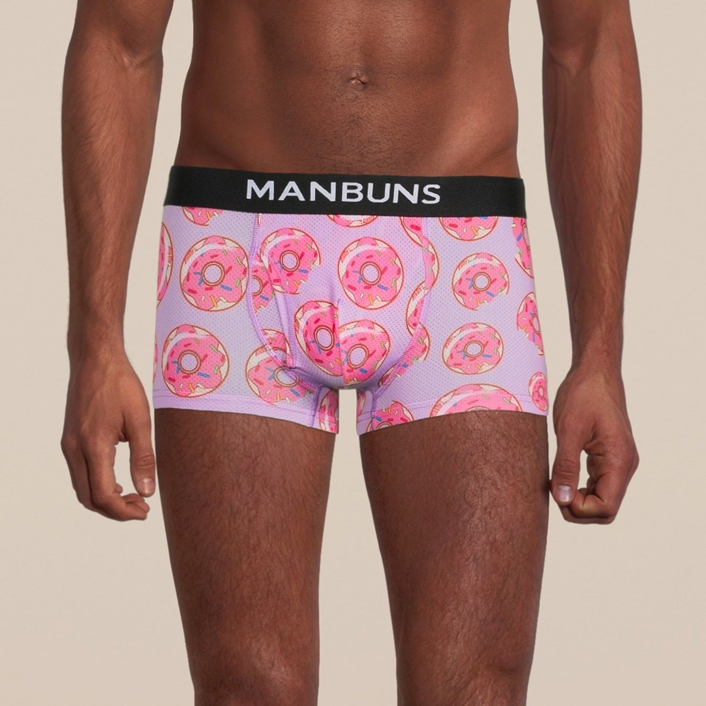 Men's Donut Boxer Trunk Underwear - MANBUNS Underwear & Socks Free Shipping