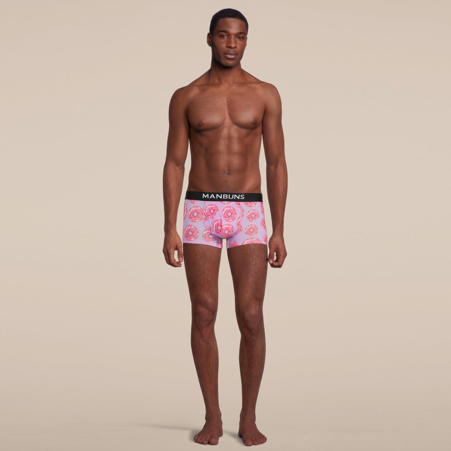 Men's Donut Boxer Trunk Underwear - MANBUNS Underwear & Socks Free Shipping
