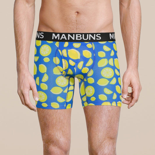Men's Fun Novelty Peach Emoji Boxer Trunks Pattern Print – MANBUNS