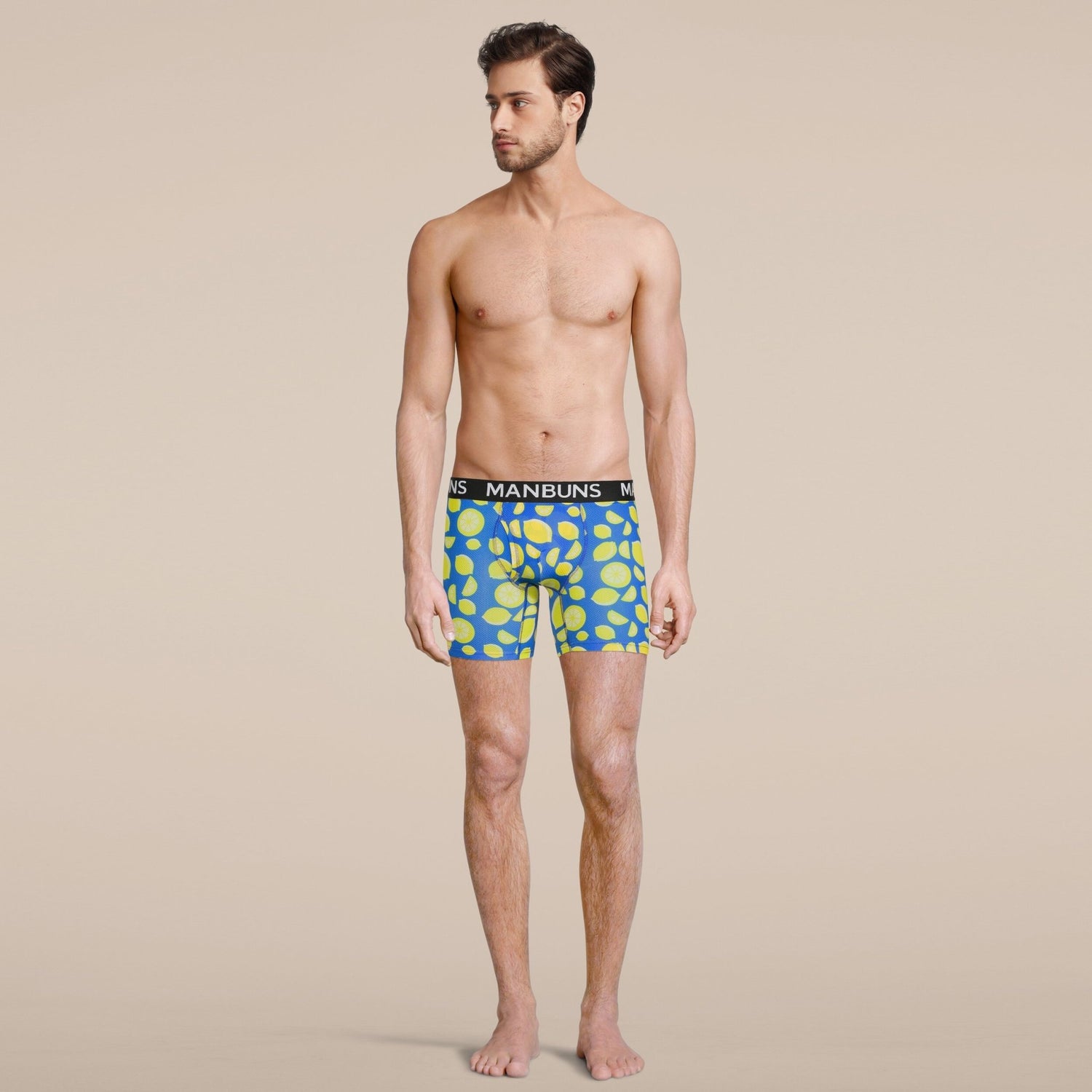 butterfly-print silk boxers