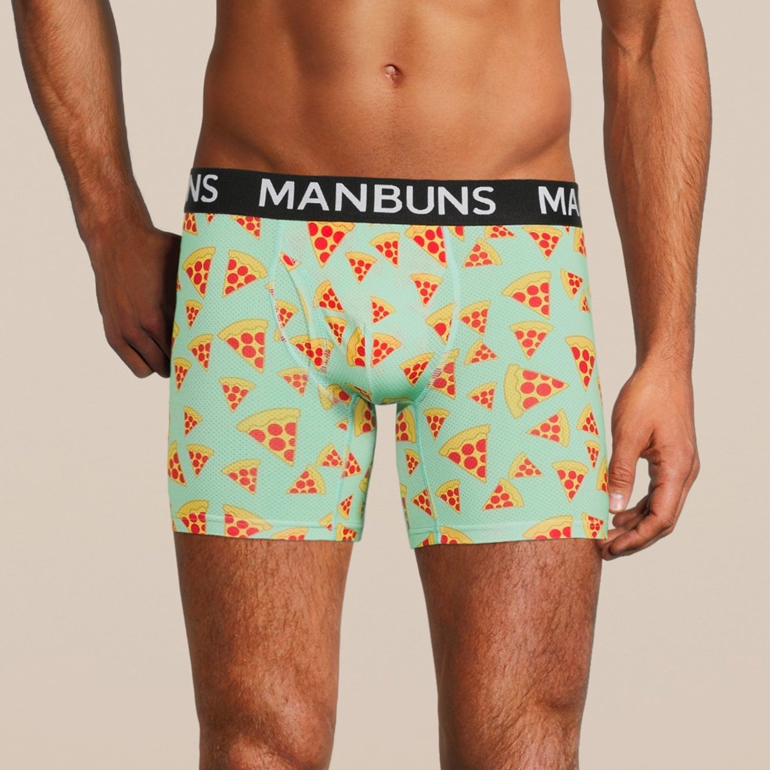 Men's Pizza Boxer Brief Underwear and Sock Set – MANBUNS