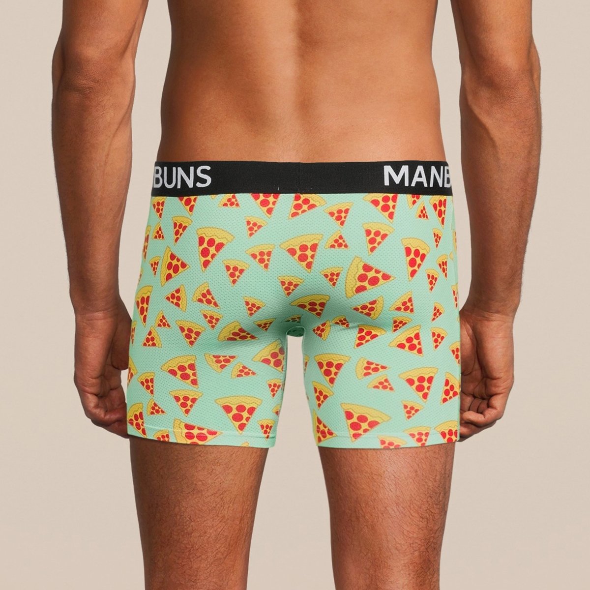 Men's Pizza Boxer Brief Underwear and Sock Set - MANBUNS Underwear & Socks Free Shipping