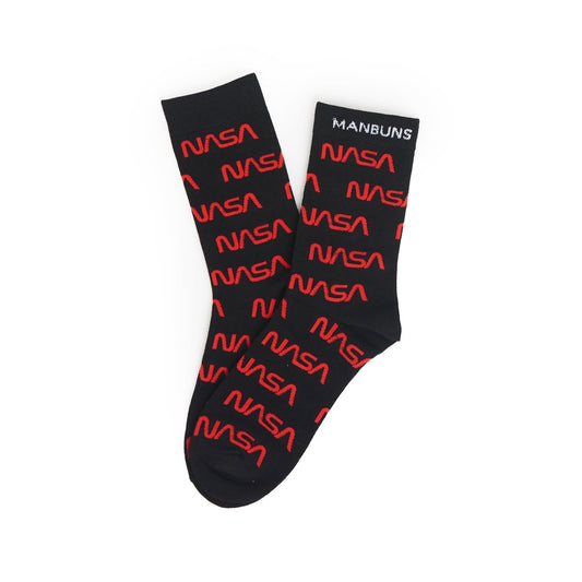 NASA Space Unisex Crew Socks - MANBUNS Underwear & Socks Free Shipping