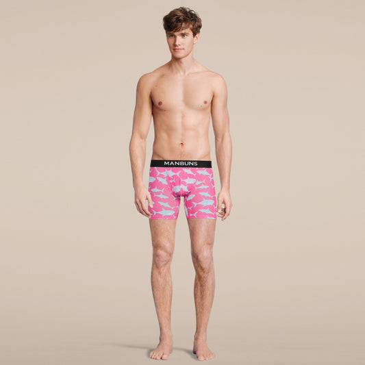 Men's Baby Shark Boxer Brief Underwear - MANBUNS Underwear & Socks Free Shipping